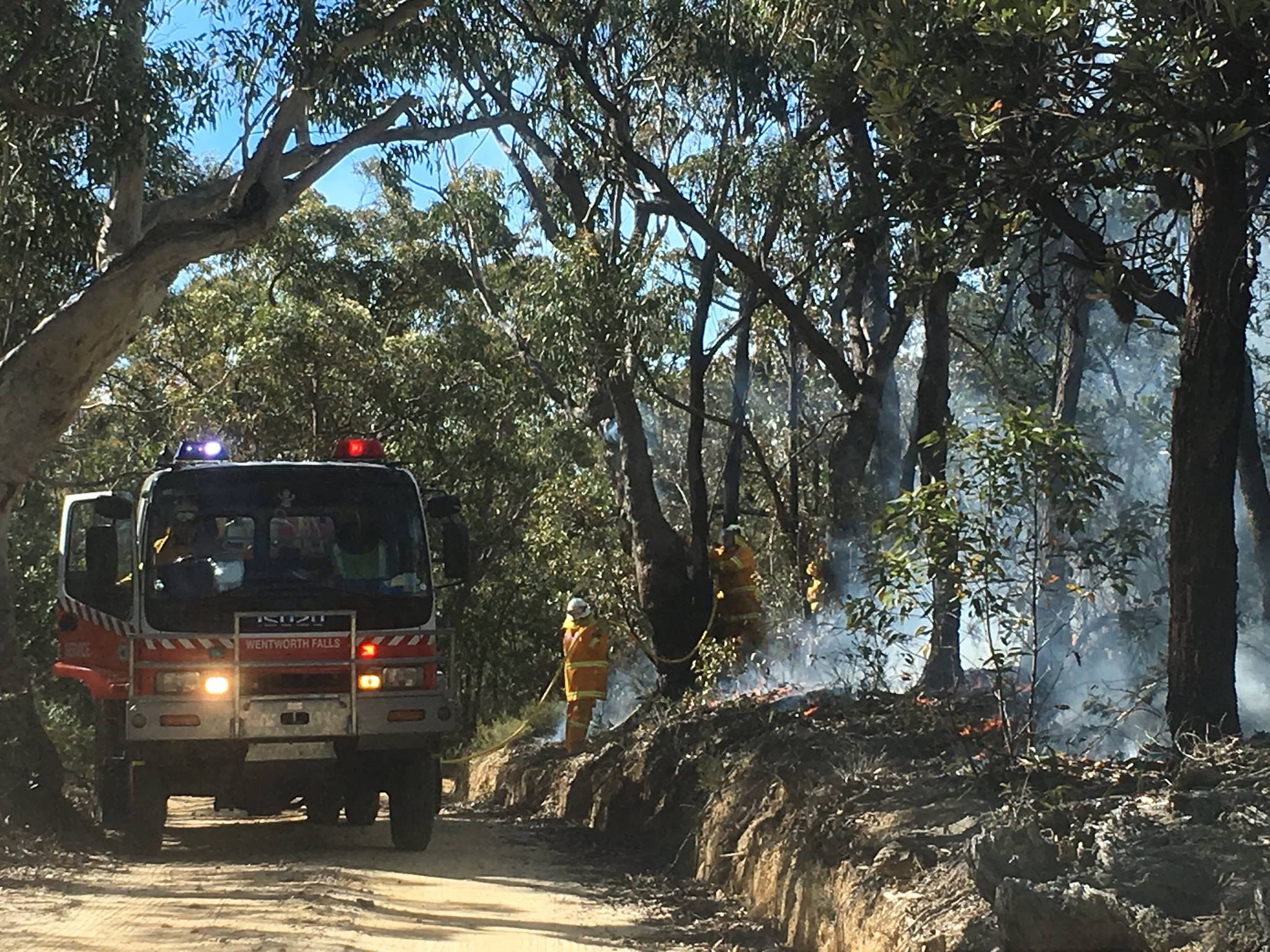 Harris Creek Hazard Reduction Wentworth Falls 9