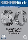 Cover of The Bush Fire Bulletin celebrates 60 years in publication