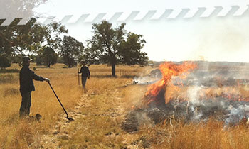 NSW RFS - Controlled hazard reduction burn