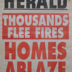 The Sydney Morning Herald, 1994 The Sydney Morning Herald reports on the fires which destroyed more that 200 homes.