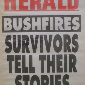 The Sydney Morning Herald, 1994 The Sydney Morning Herald prints survivors stories from the 1994 Sydney fires.