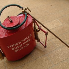 1947 Rega Knapsack Galvanised Underarm Pump 1947 Rega Knapsack Galvanised Underarm Pump