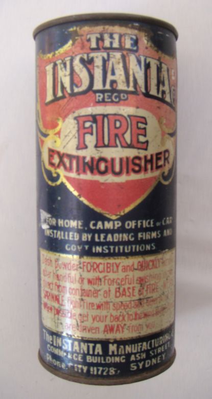 1950 The Instanta Fire Extinguisher The Instanta Manufacturing Co Tel C0ITY 11728 165mm 1950 The Instanta Fire Extinguisher The Instanta Manufacturing Co Tel C0ITY 11728 165mm