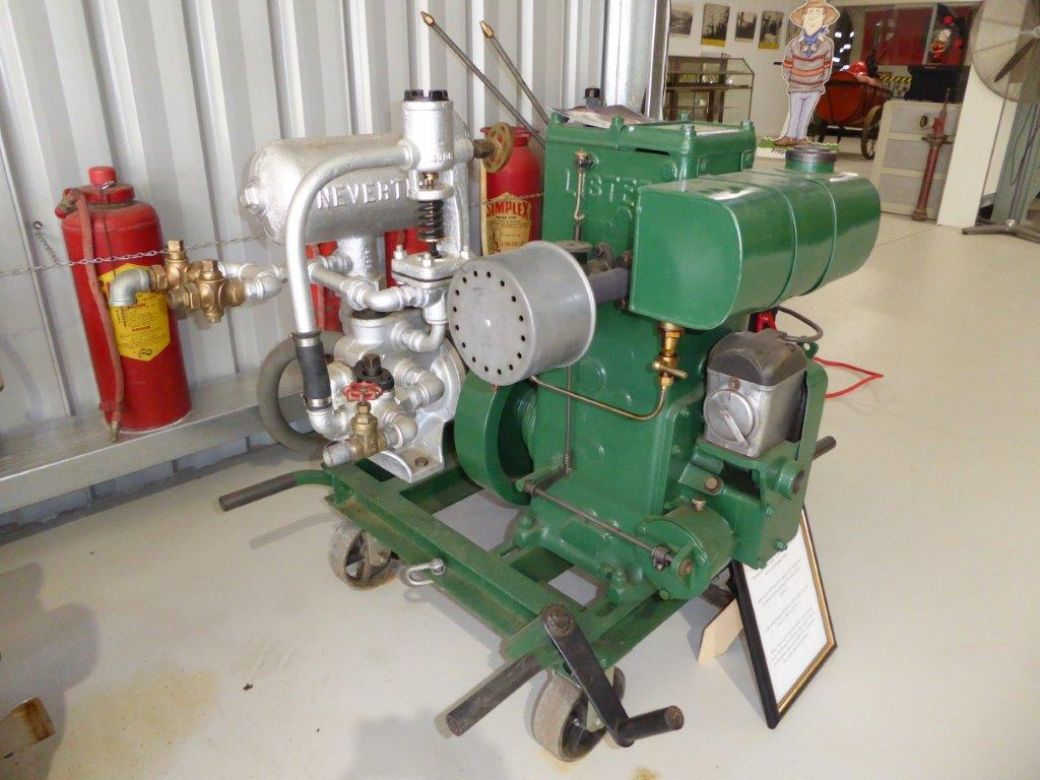 1953 Nevertire Fire Pump from Tullibigeal NSW, 2008 Restored by lan Dillon 1953 Nevertire Fire Pump from Tullibigeal NSW, 2008 Restored by lan Dillon