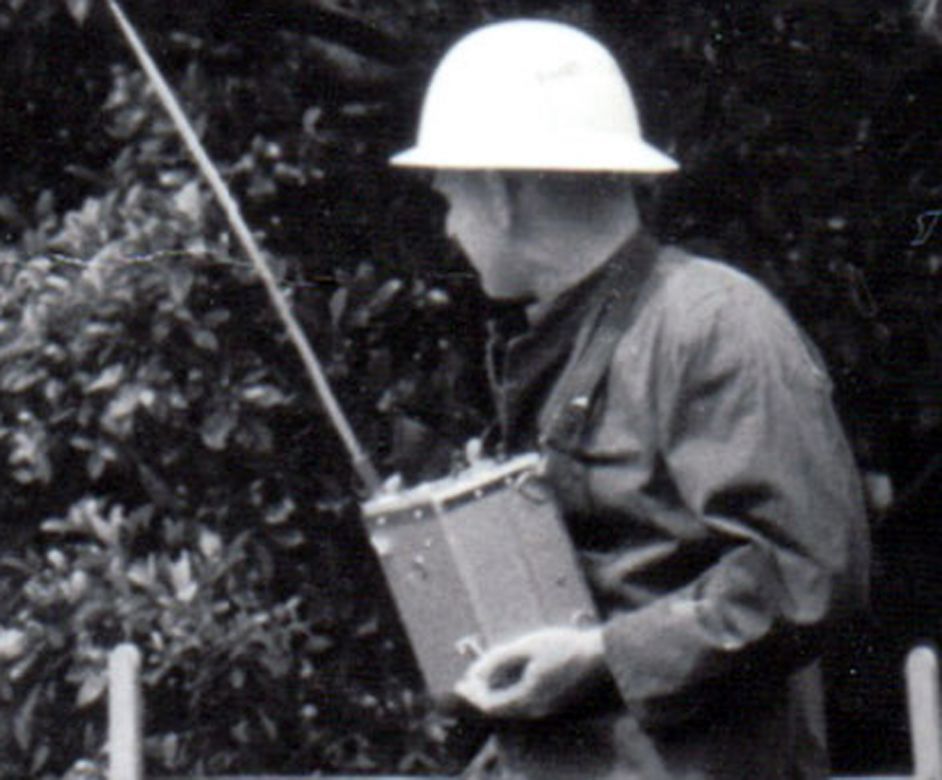 1960 Early Radio Photo Marshal Tanner 1960 Early Radio Photo Marshal Tanner
