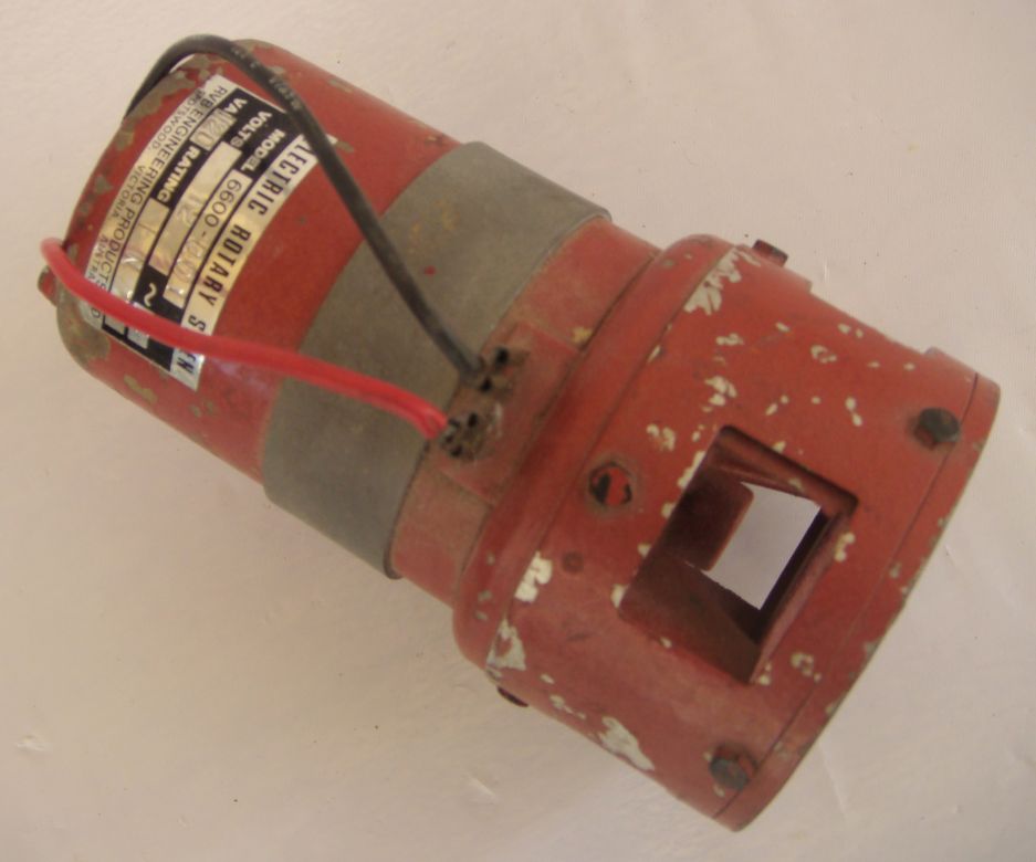 1965 12v Electric Rotary Siren Model 6600 001 1965 12v Electric Rotary Siren Model 6600 001