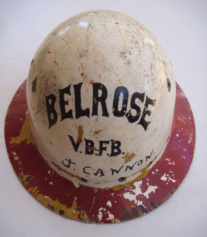1967 Belrose Brigade Fibreglass Helmet 1967 Belrose Brigade Fibreglass Helmet