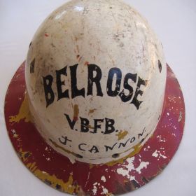 1967 Belrose Brigade Fibreglass Helmet 1967 Belrose Brigade Fibreglass Helmet