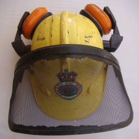 1985 Chain Saw Helmet 1985 Chain Saw Helmet