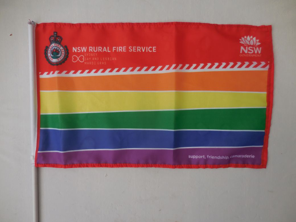 Mardis Gras Flag, 2017 Mardis Gras Flag, 2017