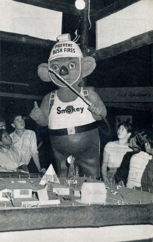 Smokey at the Royal Easter Show, 1962