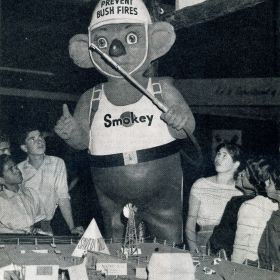 Smokey at the Royal Easter Show, 1962