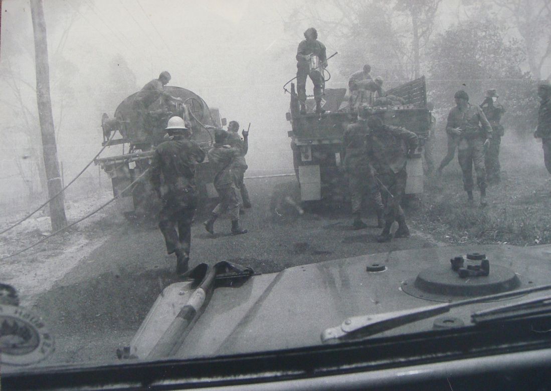 BFB Landrover and Army, 1968 BFB Landrover and Army, 1968