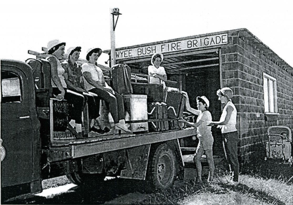 Wyee Brigade's Womens Firefighting Team, 1969 Wyee Brigade's Womens Firefighting Team, 1969