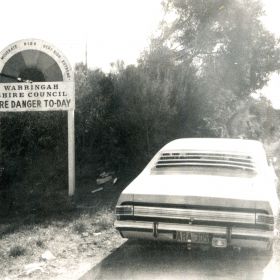 Fire Danger Meter Wakehurst Parkway Warringah, 1973