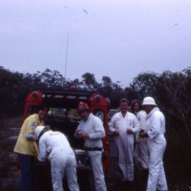 Operational Personal Protective Equipment with Catering Yellow Smock, 1979