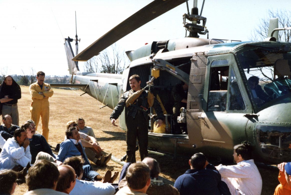 Winching Training, 1986 Winching Training, 1986