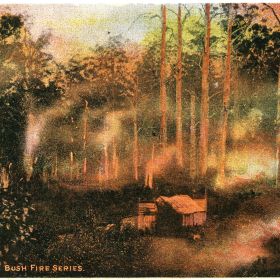Australian Bush Fire Series, 1900