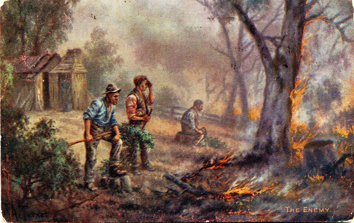 Bus Fire The Enemy, 1908