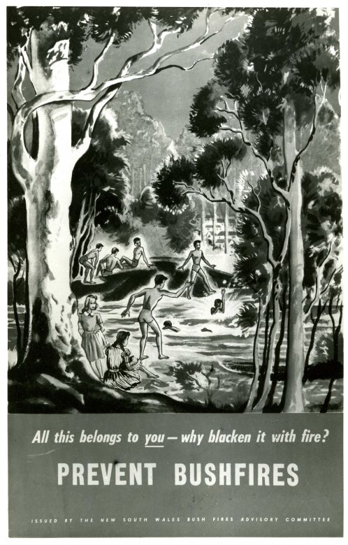 All This Belongs to you, Why Blacken it with Fire Prevent Bush Fires, 1945 Prevent Bushfires, 1945