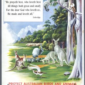 Protect Australian Birds and Animals, Prevent Bush Fires, 1948 Prevent Bush Fires, 1948
