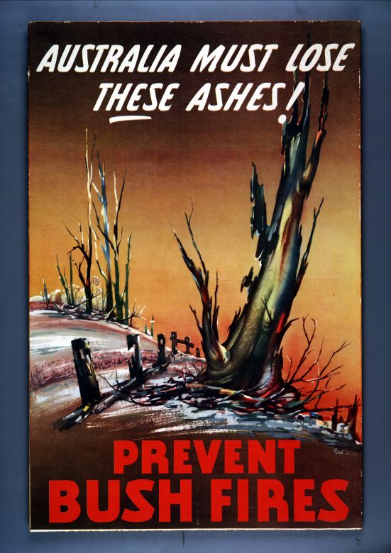 Prevent Bush Fires, 1955 Australia Must Lose These Ashes, 1955