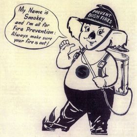 Prevent Bush Fires, 1957 Smokey Makes his Bow, 1957