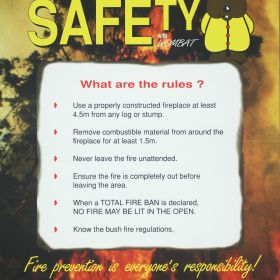 Camp Fire Safety Awareness, 1992 Camp Fire Safety Awareness, 1992