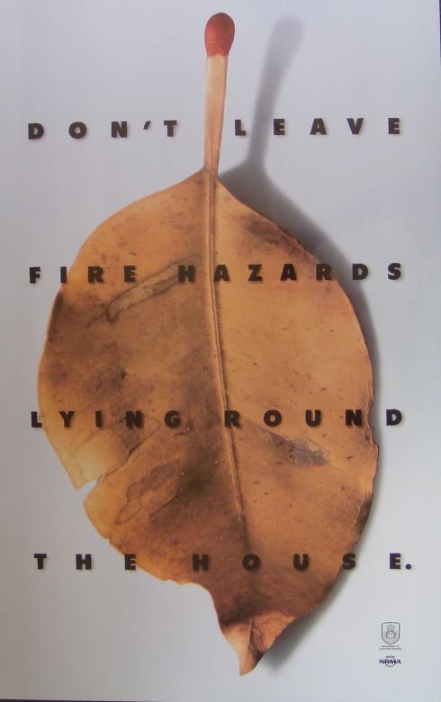 Don't Leave Fire Hazards Lying Around the House, 1995 Don't Leave Fire Hazards Lying Around the House, 1995
