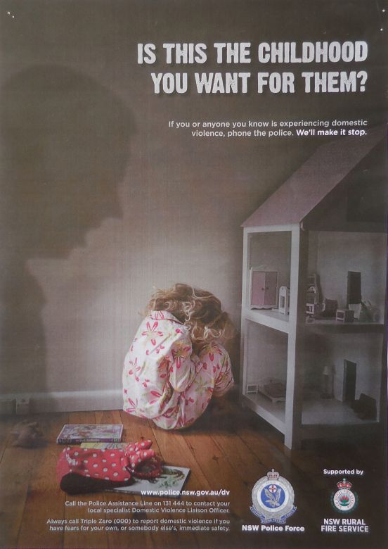 Domestic Violence Campaign, 2016 Domestic Violence Is This the Childhood You Want For Them, 2016
