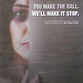 Domestic Violence Campaign, 2016 Domestic Violence You Make The Call, Well Make It Stop, 2016