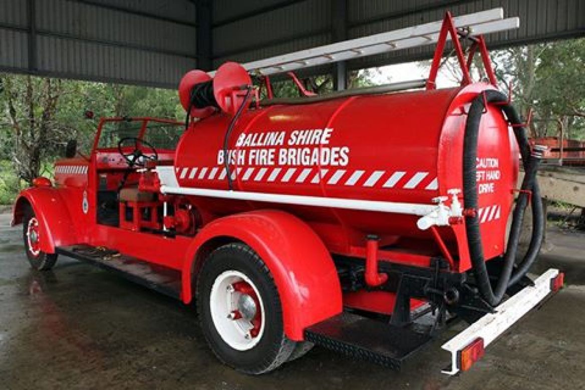 1955 La France, NSWFB, then Ballina BFB, 2017 NSW RFS Temora CEC