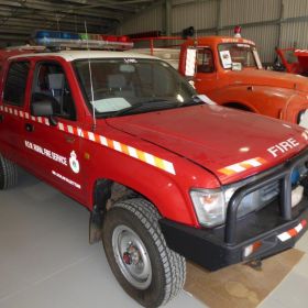 1998 Toyota Hilux Cumberland Zone, 2001 Condobolin Group Captains Vehicle, 2017 NSW RFS Temora CEC