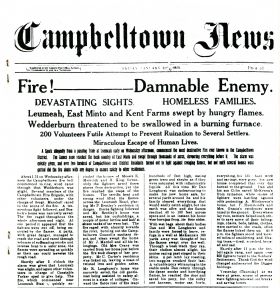 Campbelltown Fires 1929